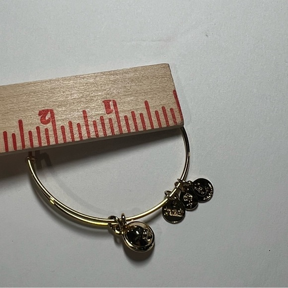 NEW Alex and Ani Topaz Birthstone Bracelet Gold Orange Charms - Picture 6 of 8